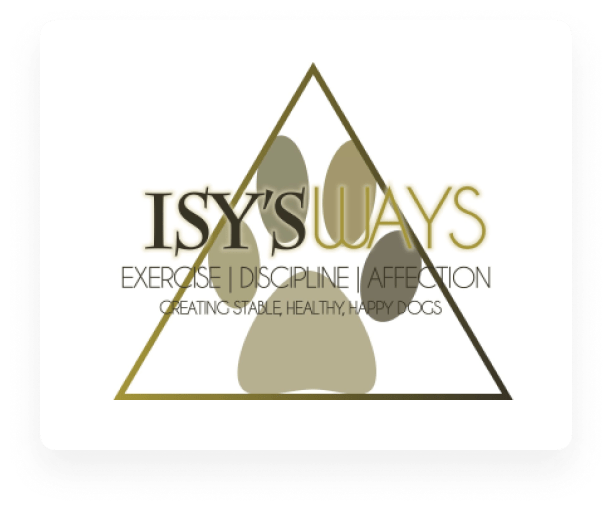 Isys's Ways northern va dog training logo